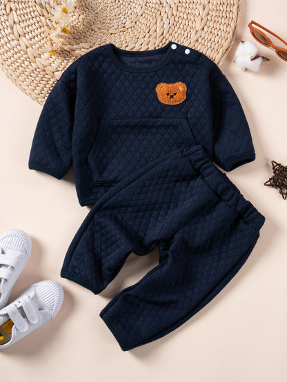 Warm Suit Baby Girl Clothes Thicken Warm